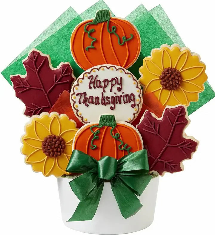 Thanksgiving Cookie Bouquets: A Fresh Take on a Thanksgiving Classic