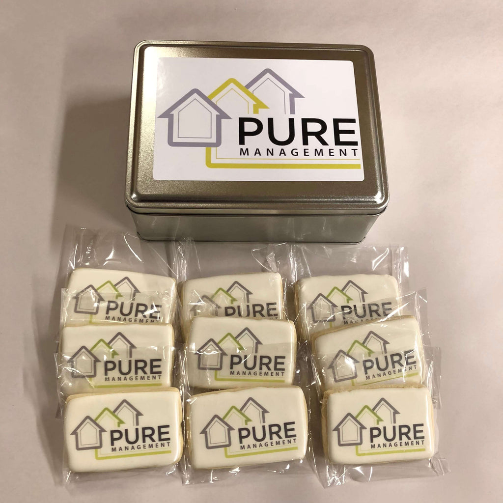 Custom Logo Cookies