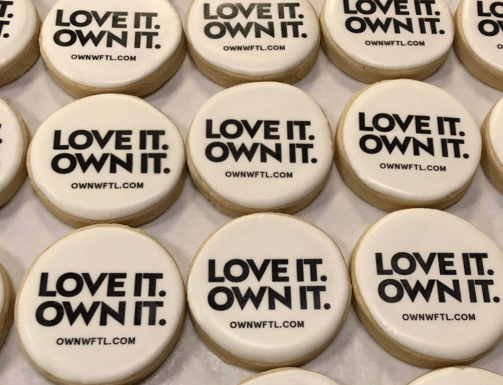 Custom Logo Cookies