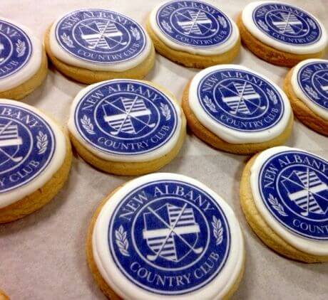 Custom Logo Cookies