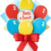 Thanks Balloon Cutout Cookie Bouquet