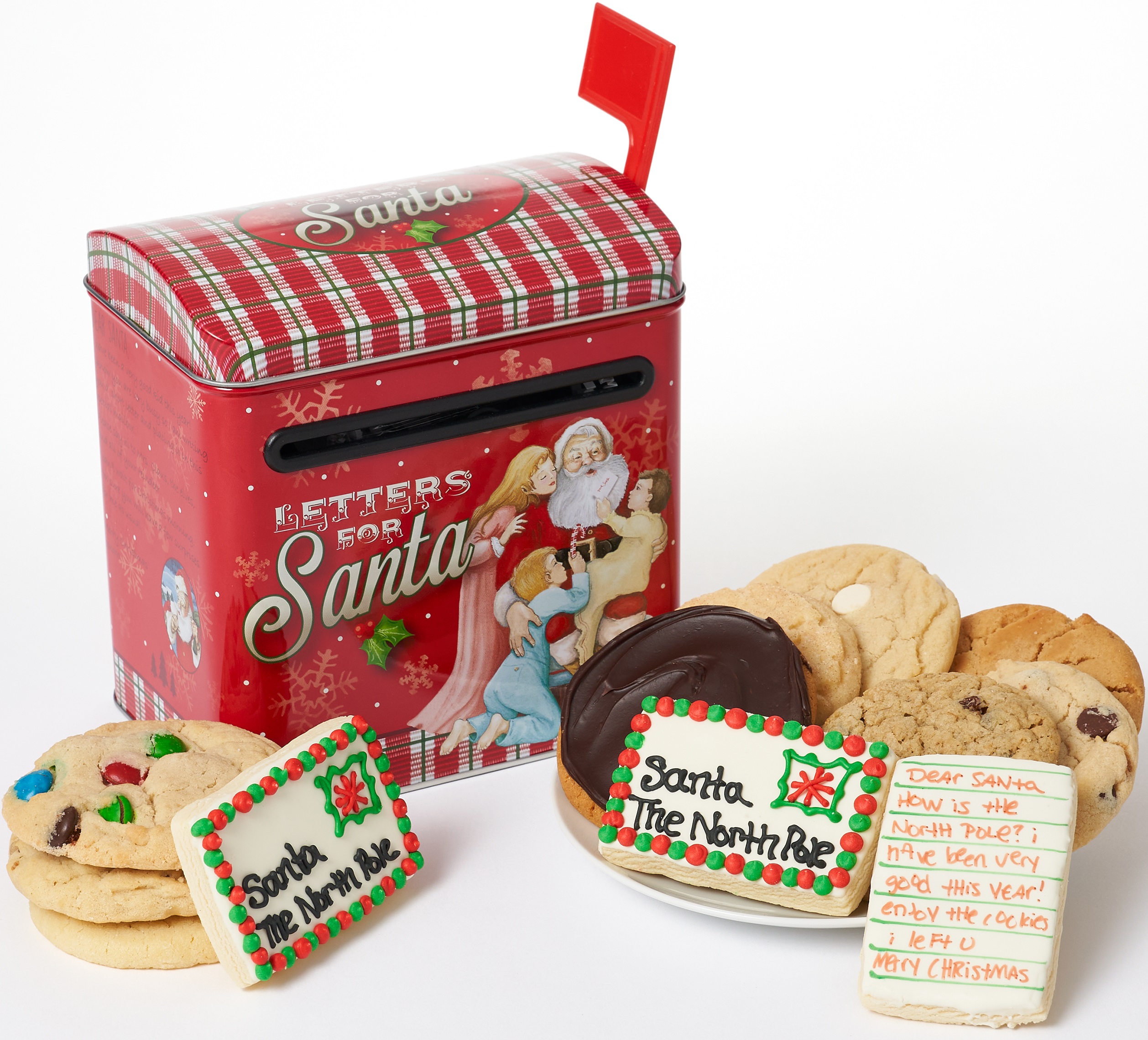 Special Delivery from Santa Personalized Christmas Mailbox & Treat Gift Set