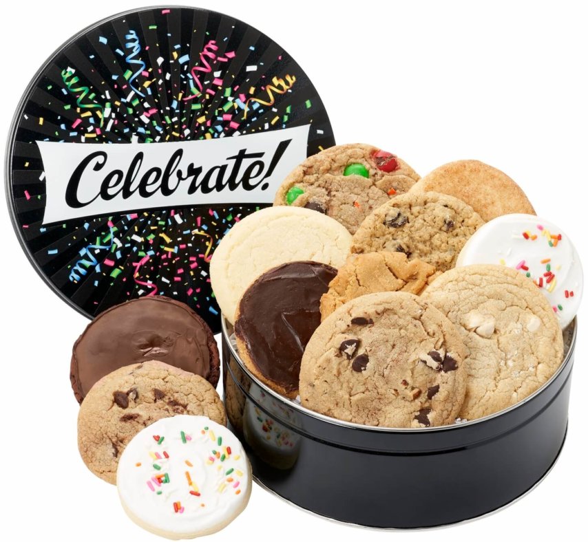 Celebrate Cookie Tin
