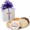 PrideStaff Happy Birthday Classic White Cookie Box