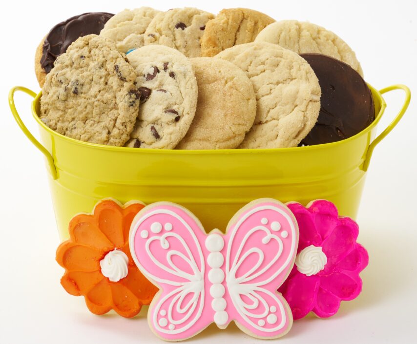 Butterfly & Blossom Cookie Tin