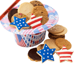 Stars and Stripes Cookie Hat