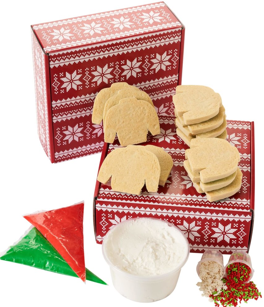 Decorate Your Own Ugly Sweater Cookie Box