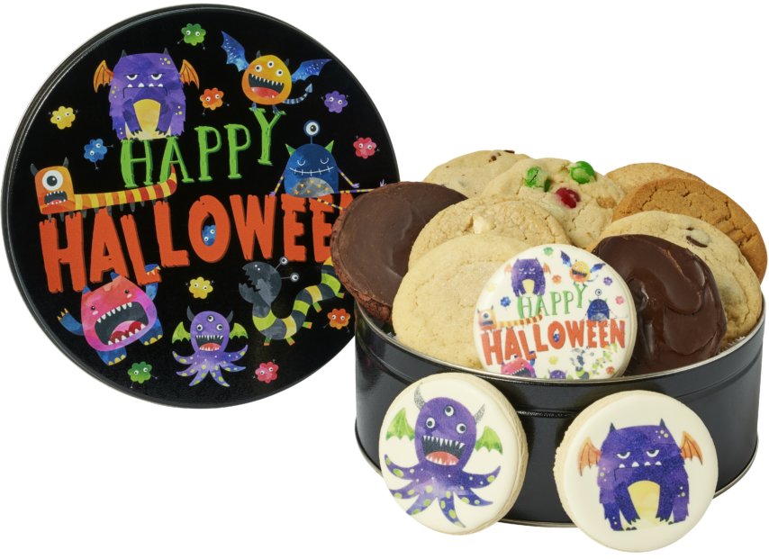 Ghoulies Galore Cookie Tin