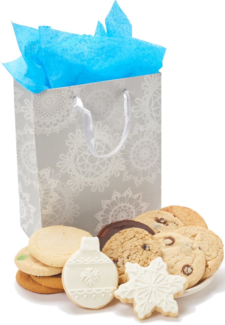 Holiday Snowflake Cookie Bag