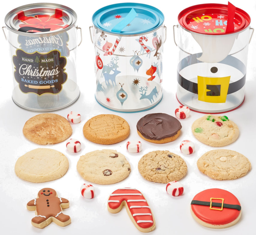 Holiday Window Cookie Jar