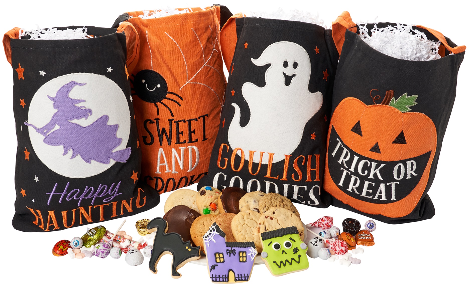 Trick Or Treat Halloween Cookie Bag