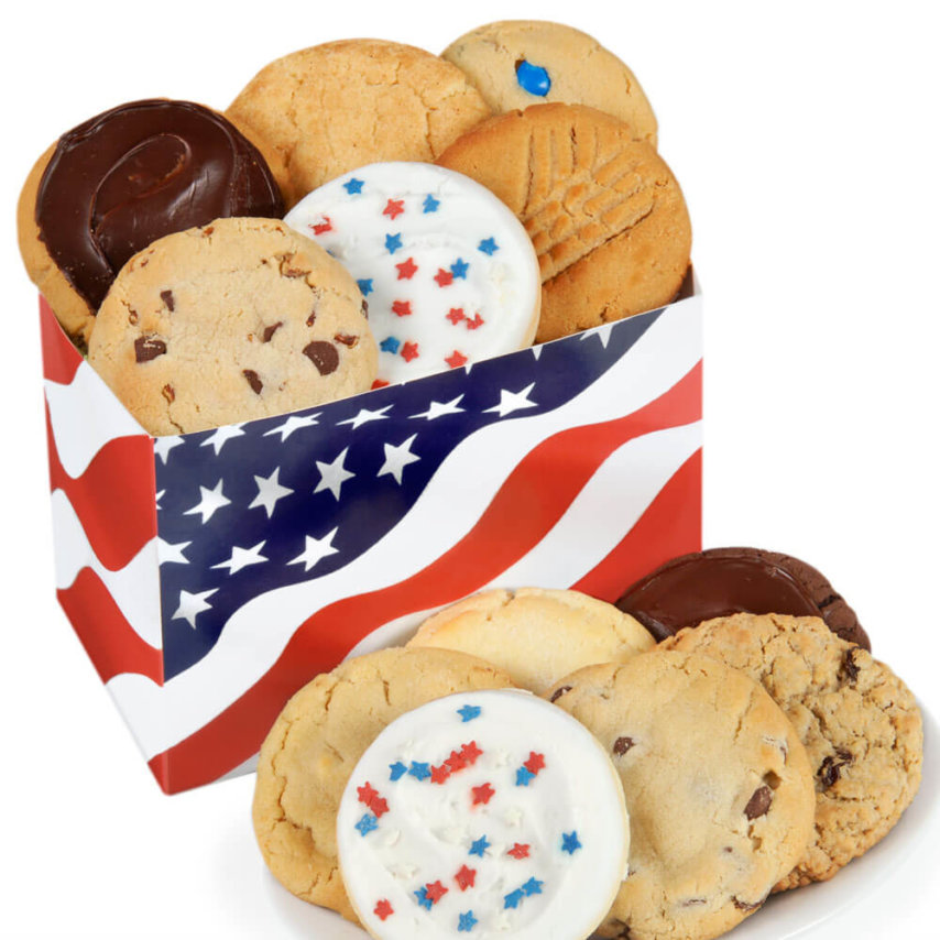 Flag Cookie Gift Box