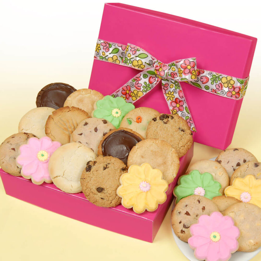 Pretty in Pink Cookie Box