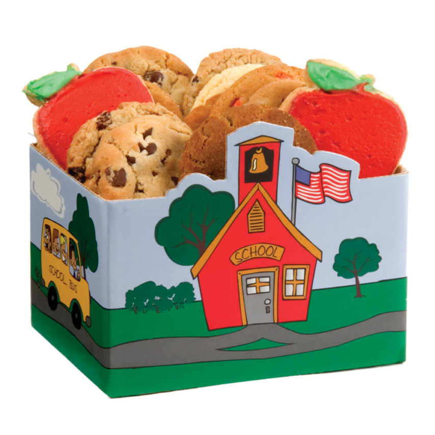 Schoolhouse Cookie Box