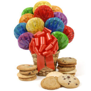 Get Well Smiley Cookie Bouquet
