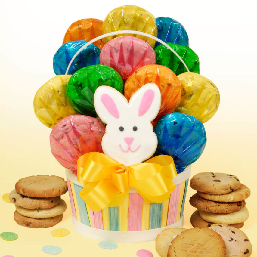 Easter Basket Cookie Bouquet