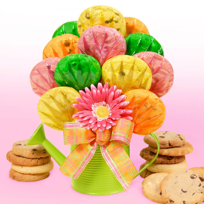 Watering Can Cookie Bouquet
