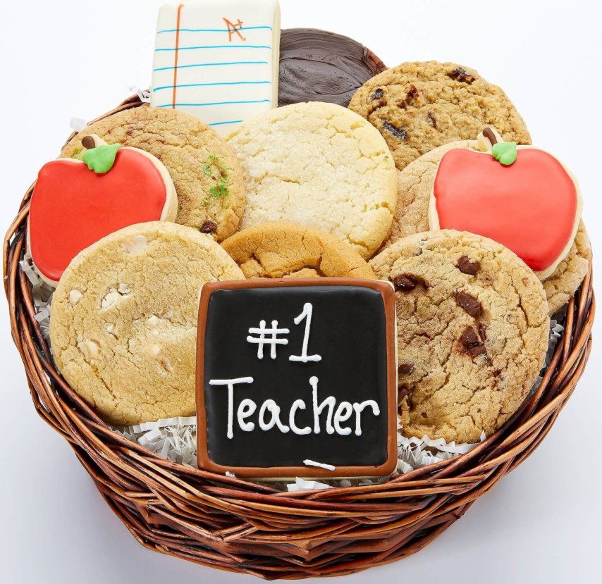 #1 Teacher Cookie Basket