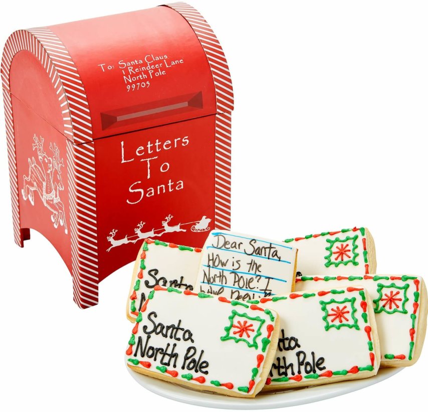 Letters to Santa Cookie Mailbox