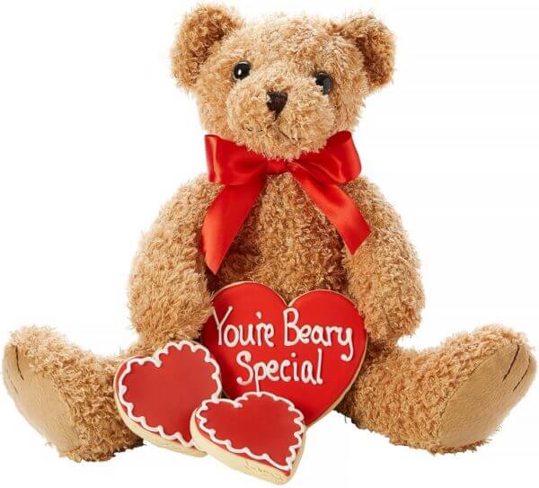 "Beary" Special Bear with Cookies