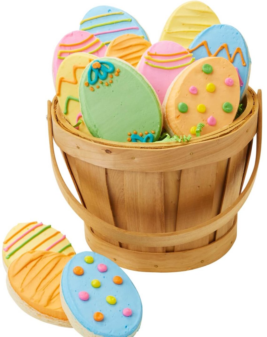 Easter Egg Bushel Basket