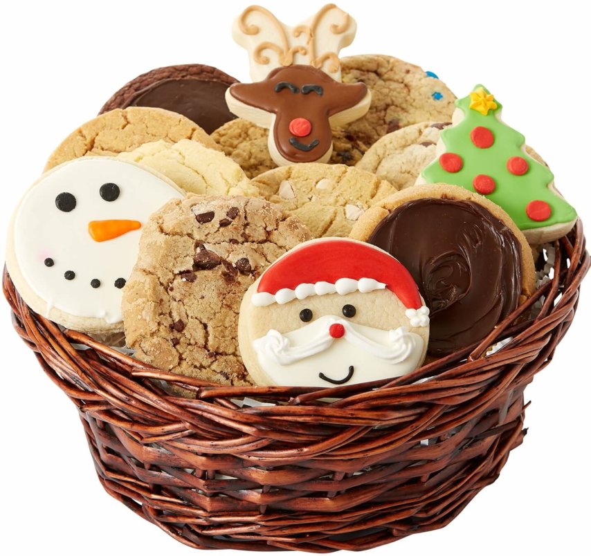 Christmas Pridestaff Cookie Basket