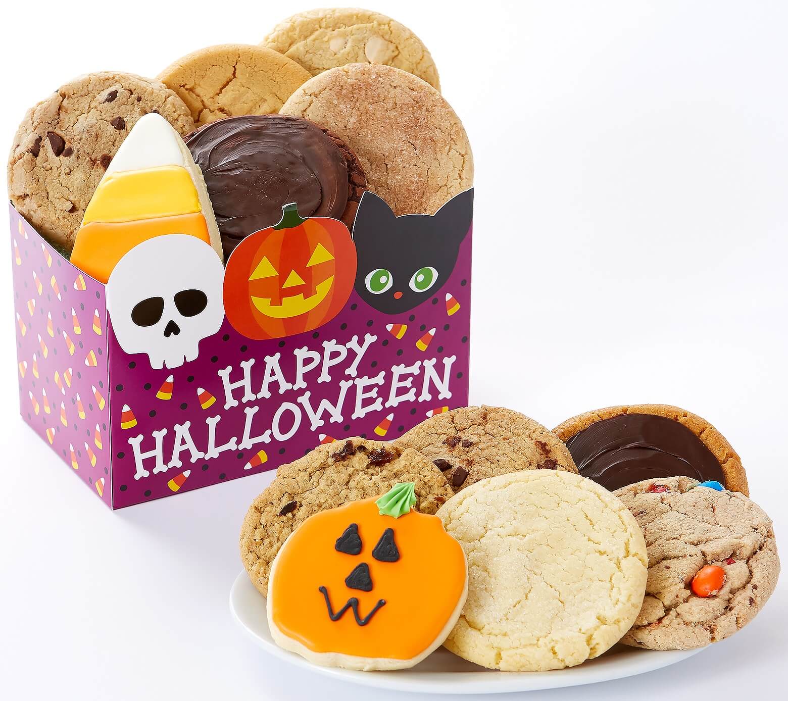 Happy Halloween Coffin Cookie Box