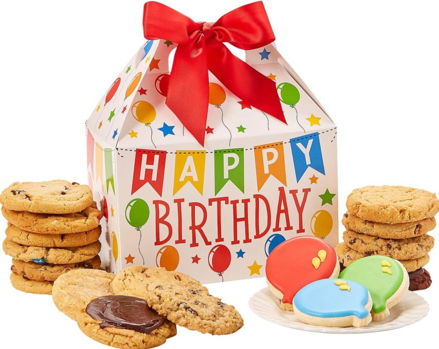 Birthday Banner Cookie Tote