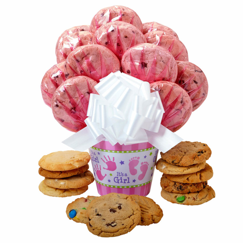 "It's a Girl" Cookie Bouquet