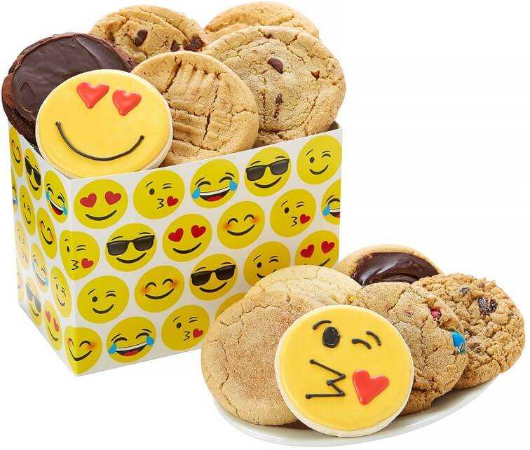 Love Emoji Cookie Box