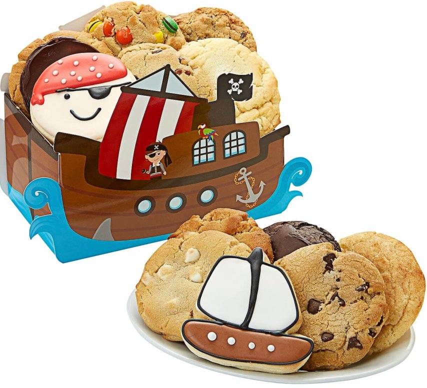 Pirate Ship Cookie Box