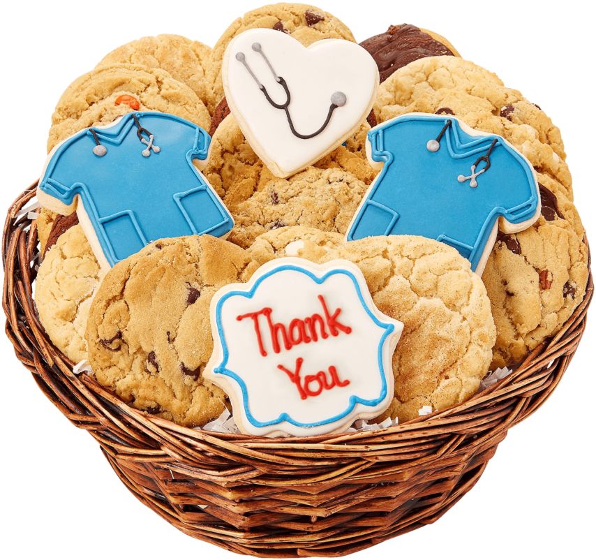 Thank You Medical Cookie Basket