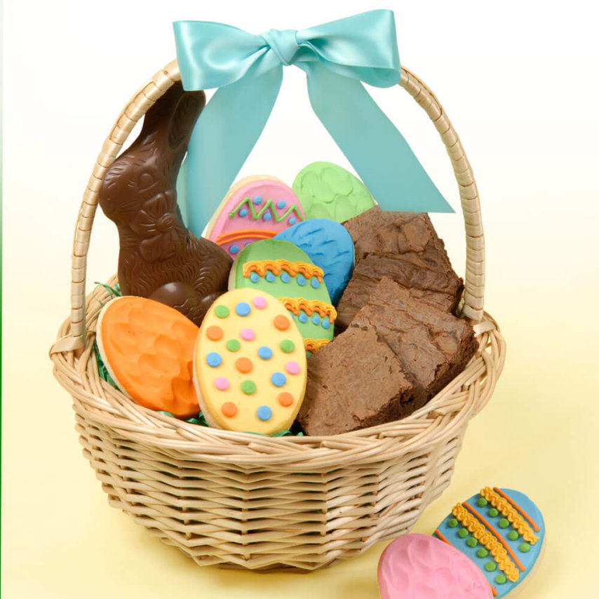 Easter Bakery Basket Cookie Bouquets