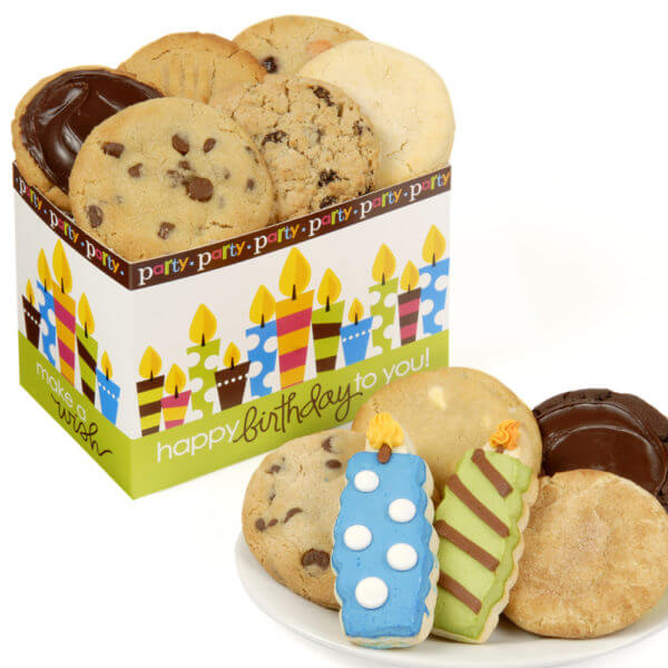 Birthday Cookie Bouquets, Boxes & Baskets | Birthday Cookies Delivery