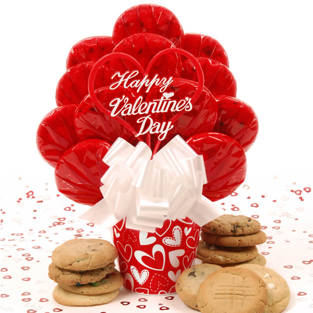 Valentines Cookie Bouquets