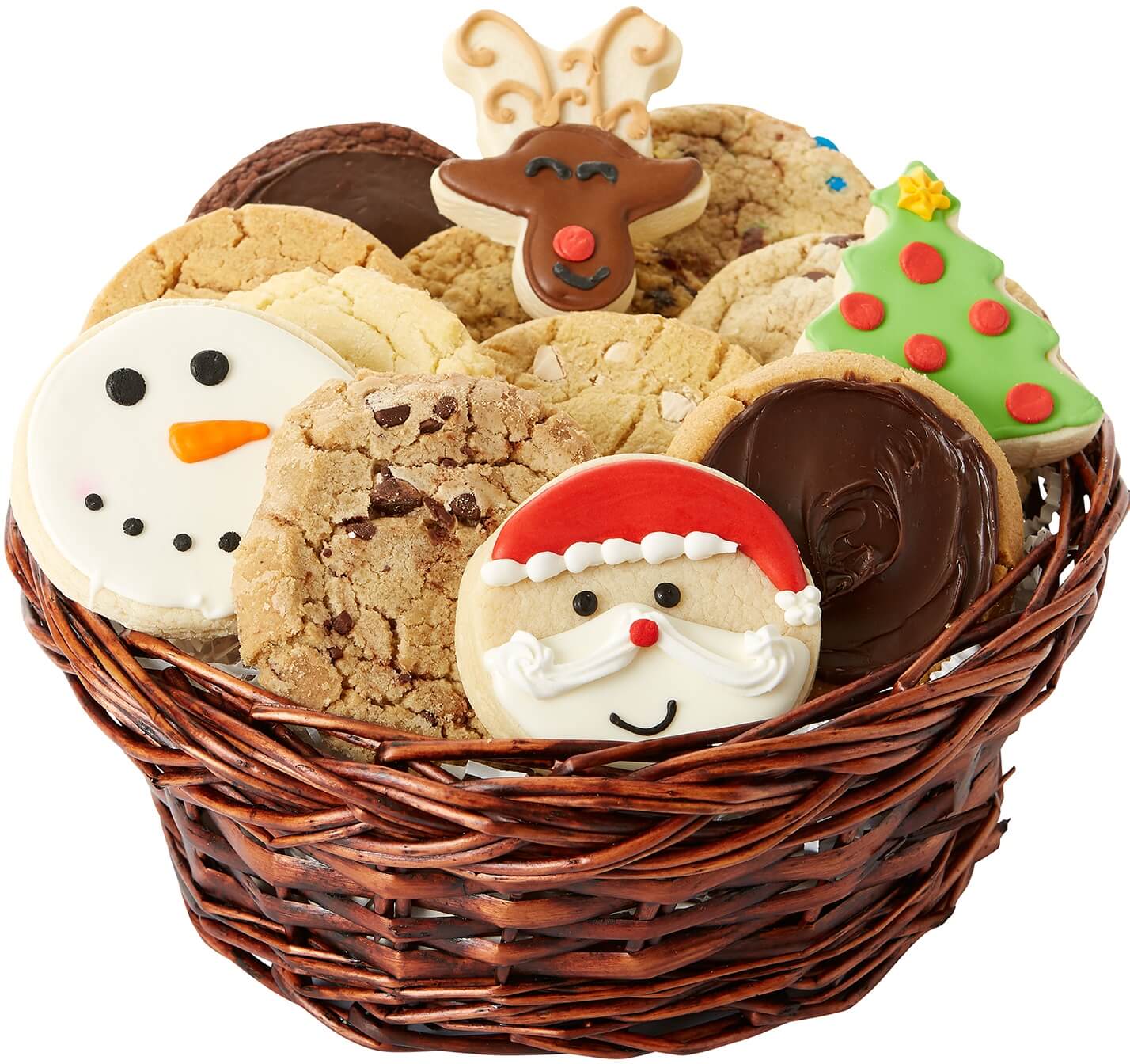 Christmas Cookie Basket Cookie Bouquets