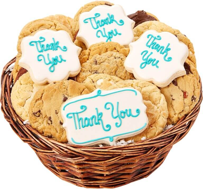 Thank You Cookie Basket | Gourmet Cookies Delivered | Cookie Bouquets