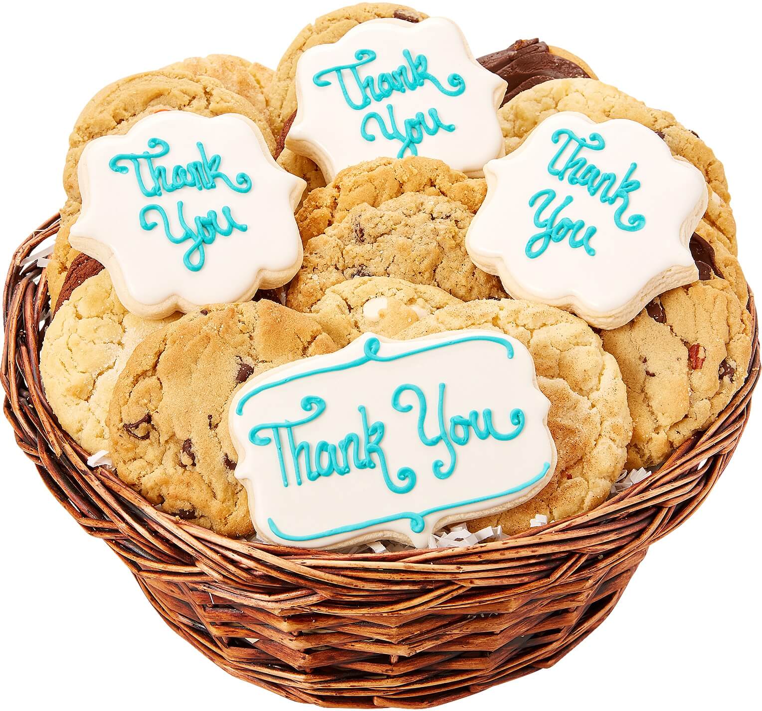 Thank You Cookie Basket Cookie Bouquets