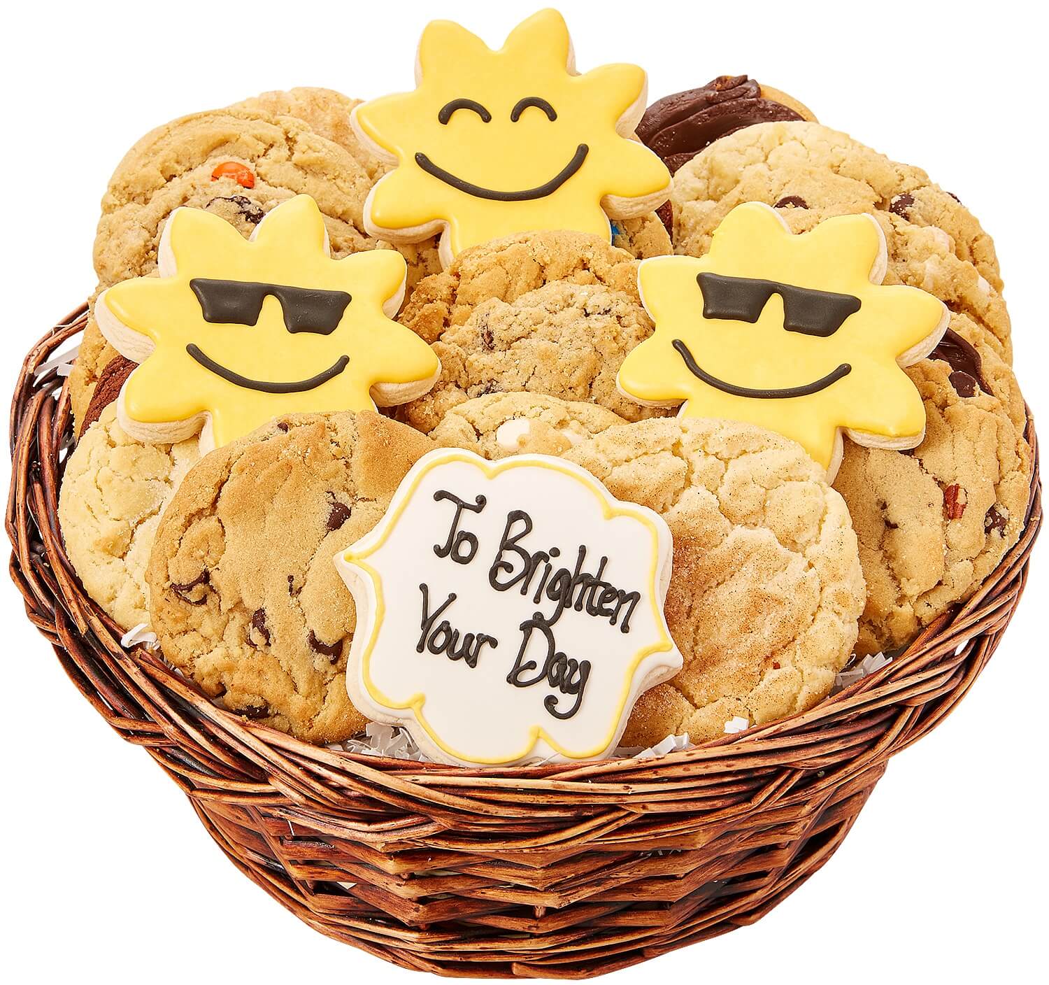 Cookie Basket To Brighten Your Day | Cookie Bouquets